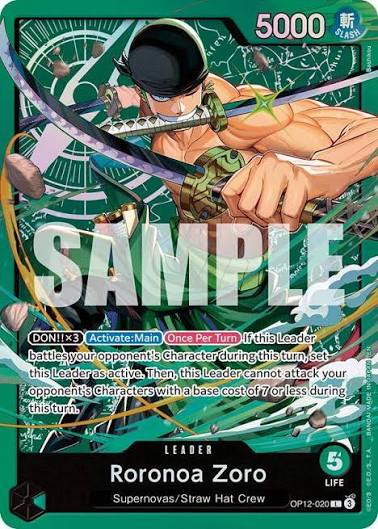 ONE PIECE ST-32 Green Roronoa Zoro Starter Deck