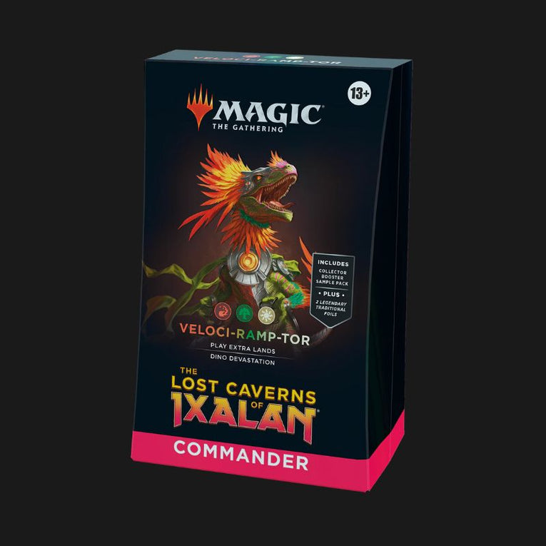 Veloci-Ramp-Tor Commander Deck | Naya Dinosaur Tribal | MTG Lost Caverns of Ixalan