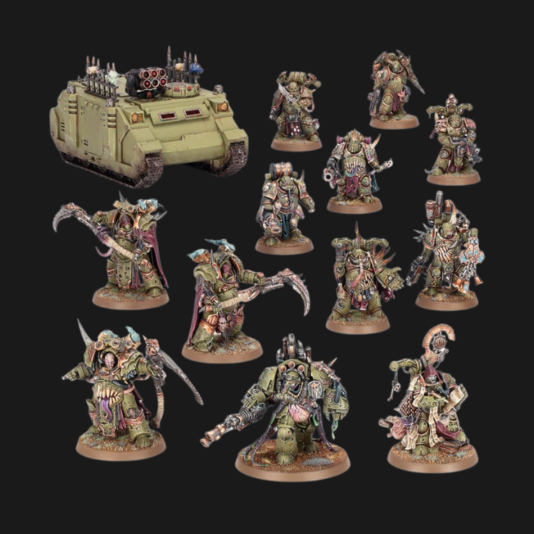 Combat Patrol Death Guard – Warhammer 40k Maggot Lords Elite Starter Army