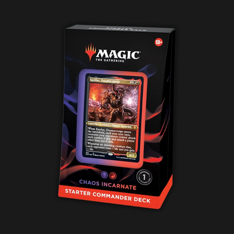 Magic The Gathering Chaos Incarnate Starter Commander Deck – 2022