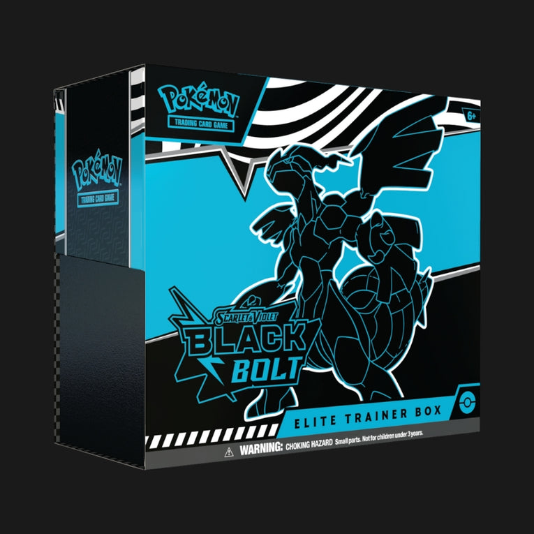 Pokémon TCG Scarlet & Violet Black Bolt Elite Trainer Box – Zekrom Edition - English - PRE ORDER