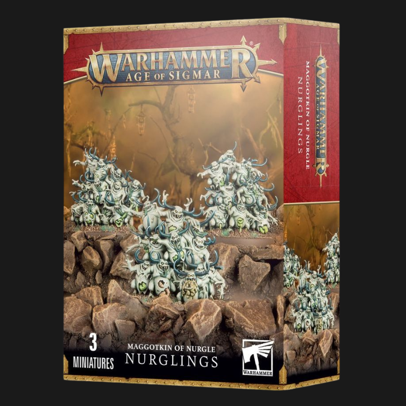 Maggotkin of Nurgle Nurglings – Warhammer AoS Daemon Swarm Miniatures