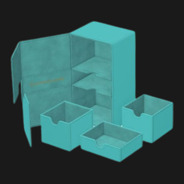 Ultimate Guard Twin Flip’n’Tray 200+ Xenoskin Summer 2025 Lagoon Deck Box