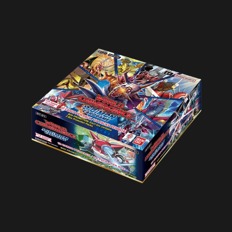 Digimon Card Game World Convergence BT21 Booster Box EN – Ventura