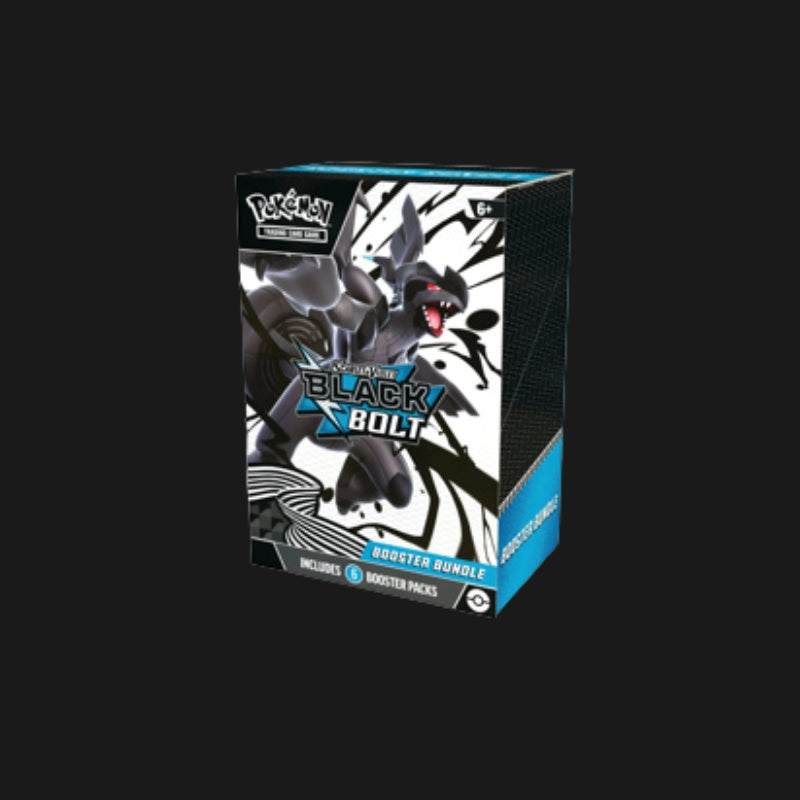 Pokémon TCG Black Bolt Binder Collection - 5 Booster + Zekrom Album