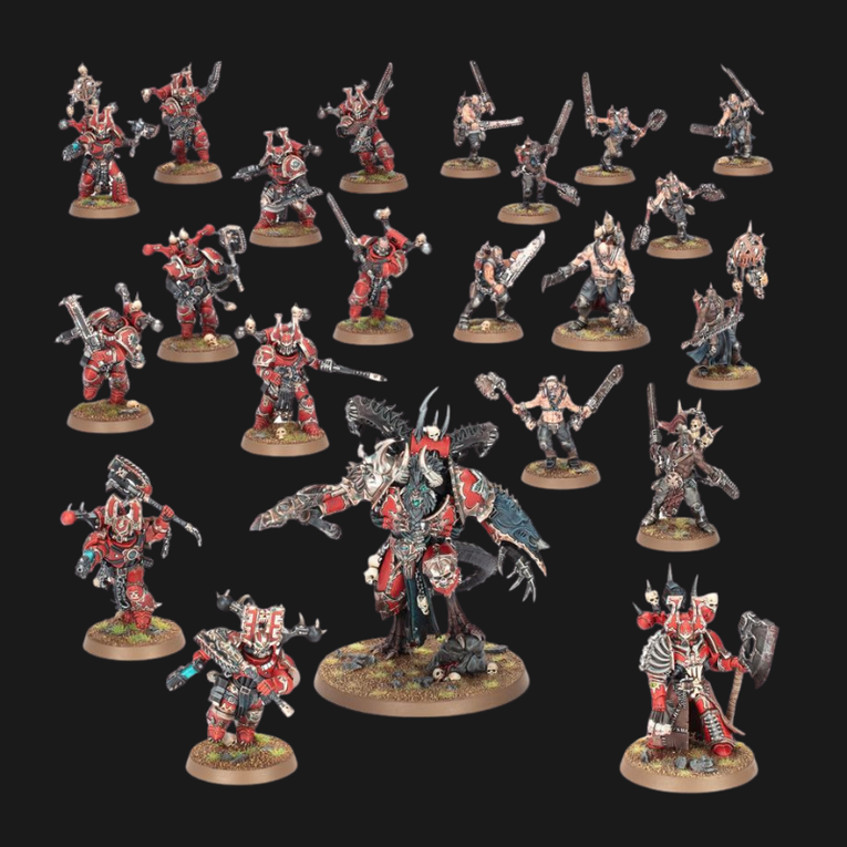 Combat Patrol World Eaters – Warhammer 40k Frenzied Reavers Starter Horde