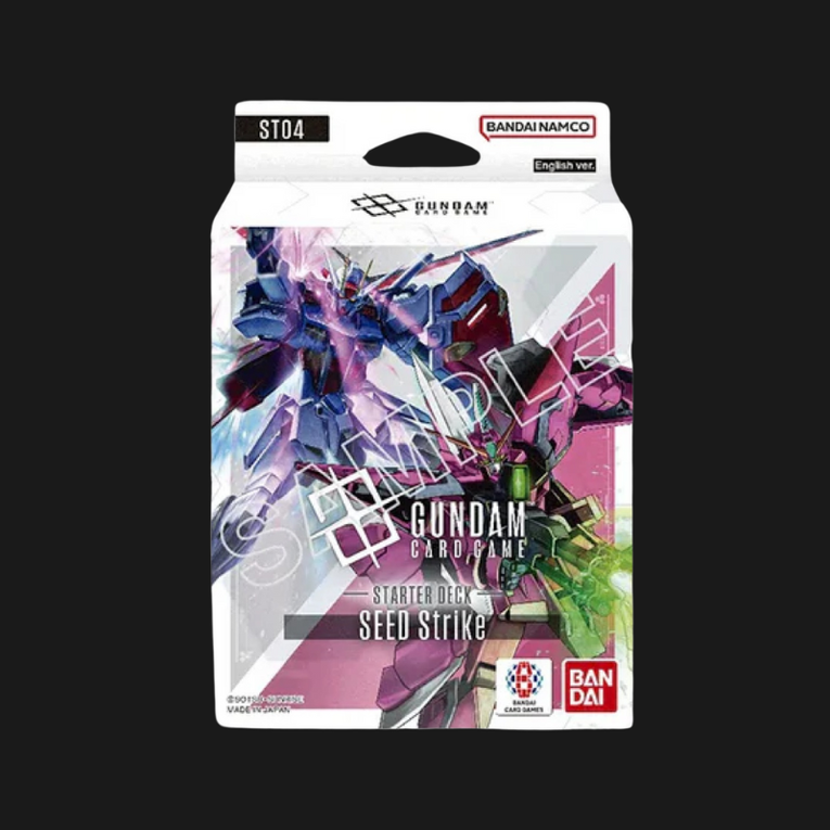 Gundam Card Game SEED Strike ST04 English Starter Deck – Kira & Athrun Theme
