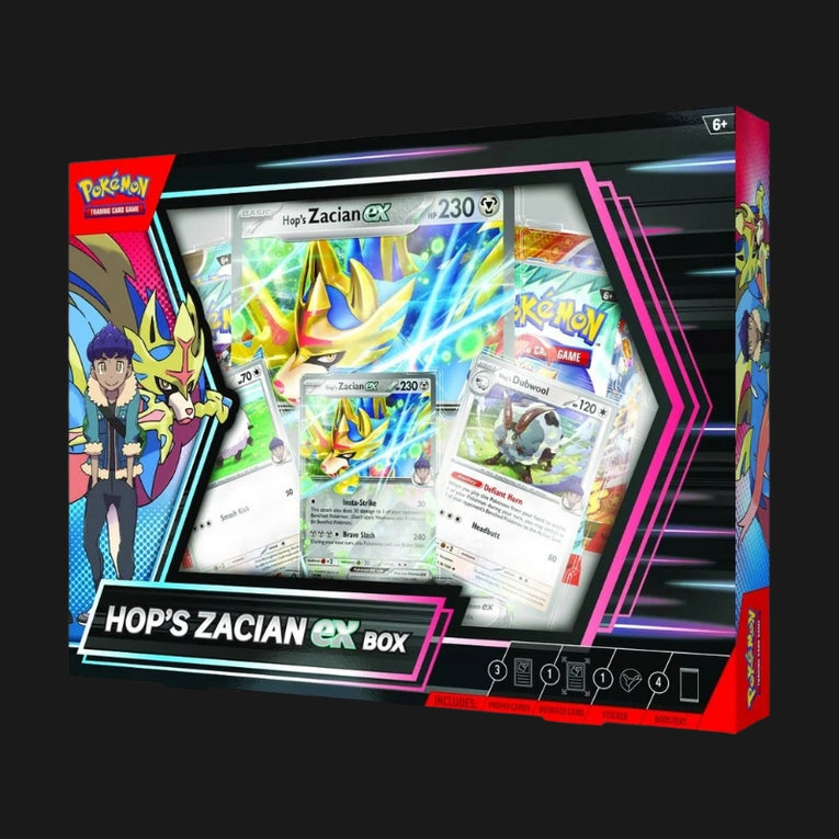 Pokémon TCG Hop’s Zacian EX Box - English