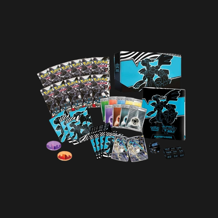 Pokémon TCG Scarlet & Violet Black Bolt Elite Trainer Box – Zekrom Edition - English - PRE ORDER