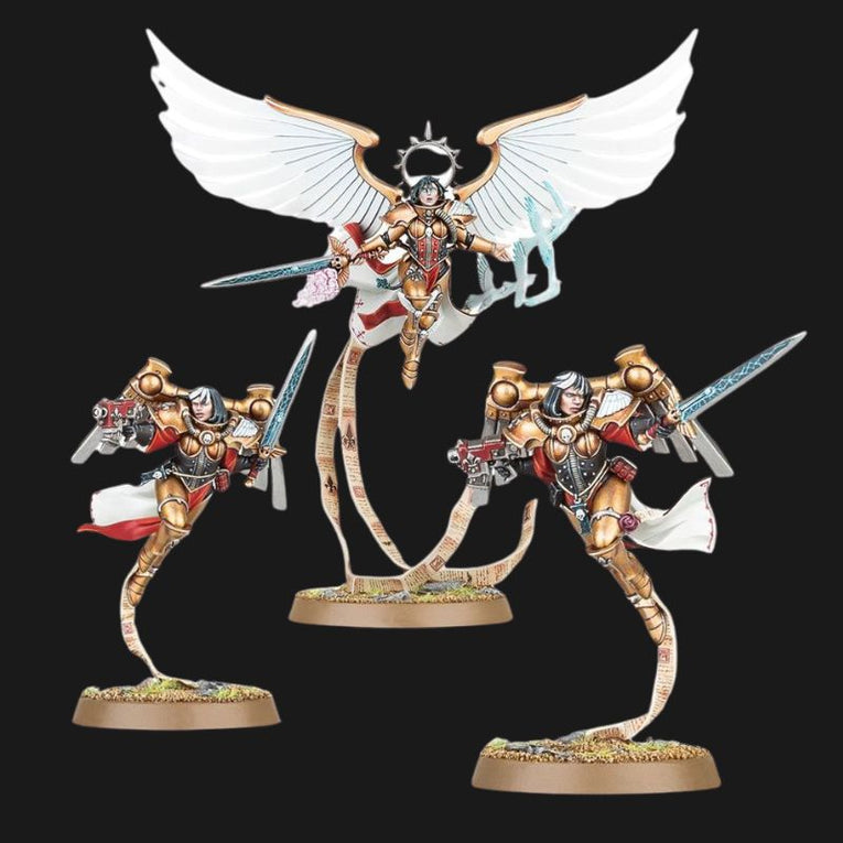 Celestine, the Living Saint – Iconic Warhammer 40K Adepta Sororitas Figure