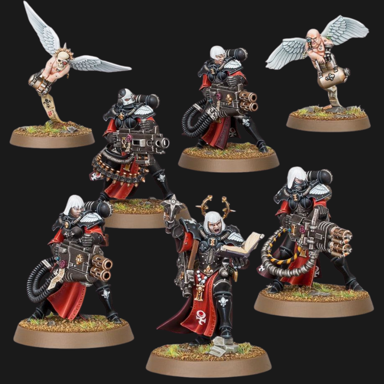 Adepta Sororitas Retributor Squad - Warhammer 40K
