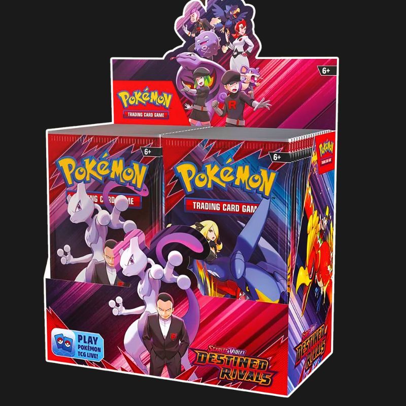 Pokmon TCG Scarlet & Violet Destined Rivals Booster Box English Ventura Games Pokmon TCG Scarlet & Violet Destined Rivals Booster Box English Ventura Games