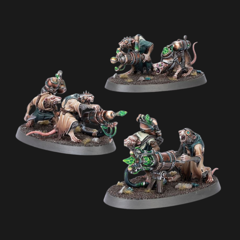 Skaven Warpspark Weapon Battery – Modular Artillery Teams Warhammer AoS