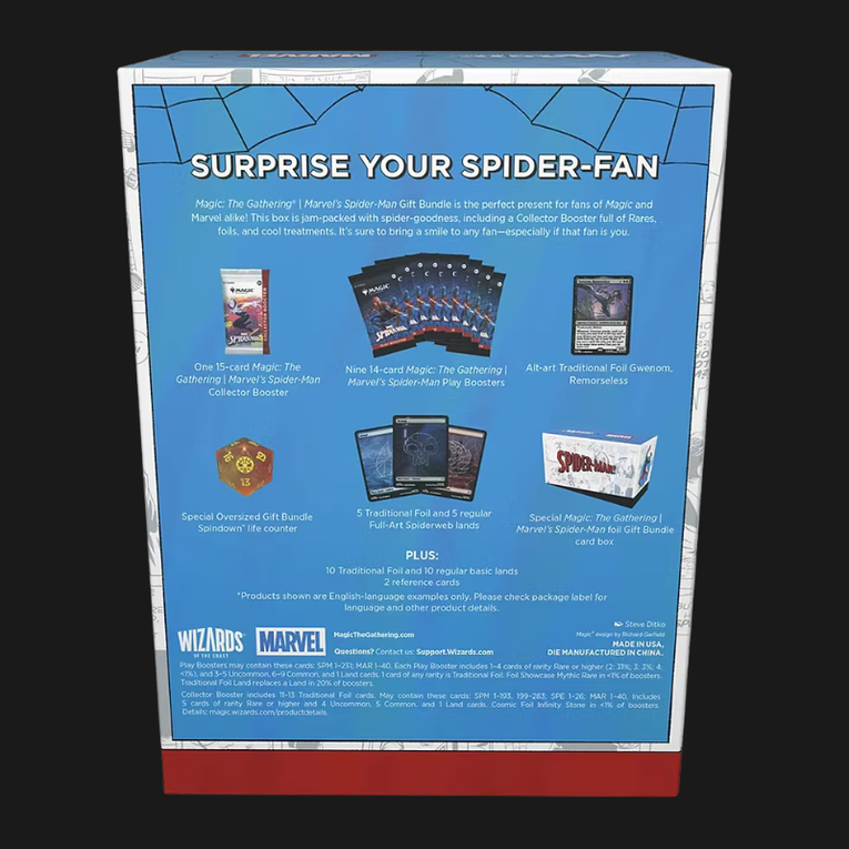Marvel's Spider-Man MTG Gift Bundle – Magic: The Gathering Trading Card Game Set