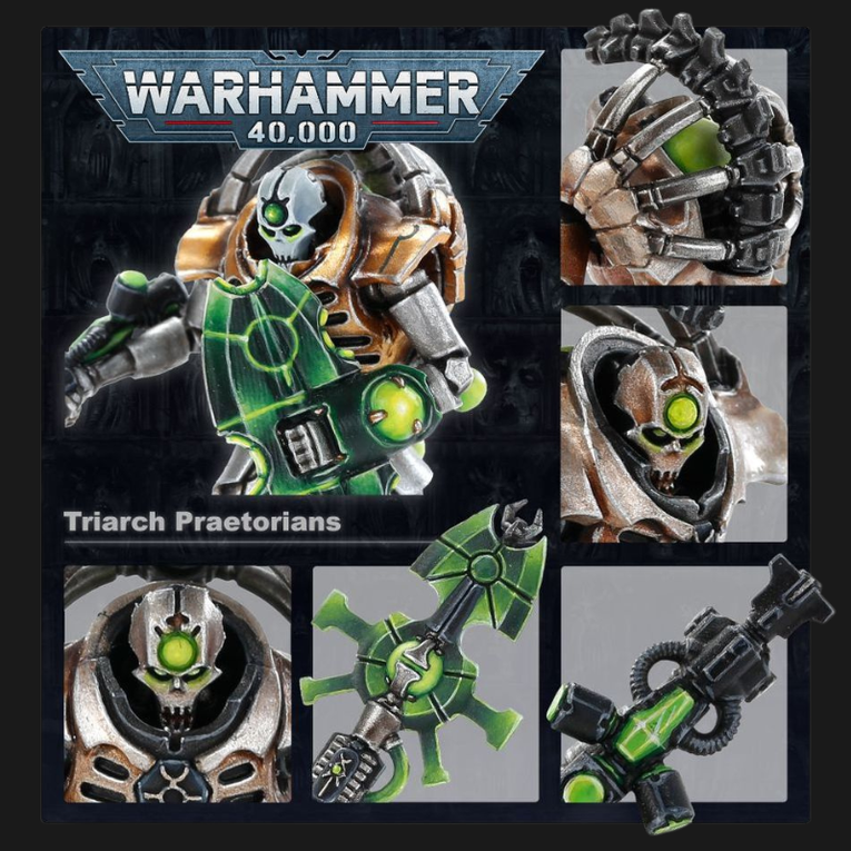 Triarch Praetorians Necrons Warhammer 40,000 – Elite Tabletop Miniatures