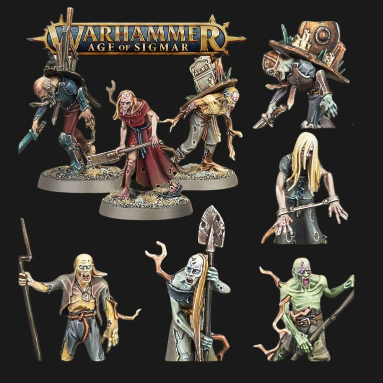 Deadwalker Zombies - Soulblight Gravelords Miniatures for Age of Sigmar