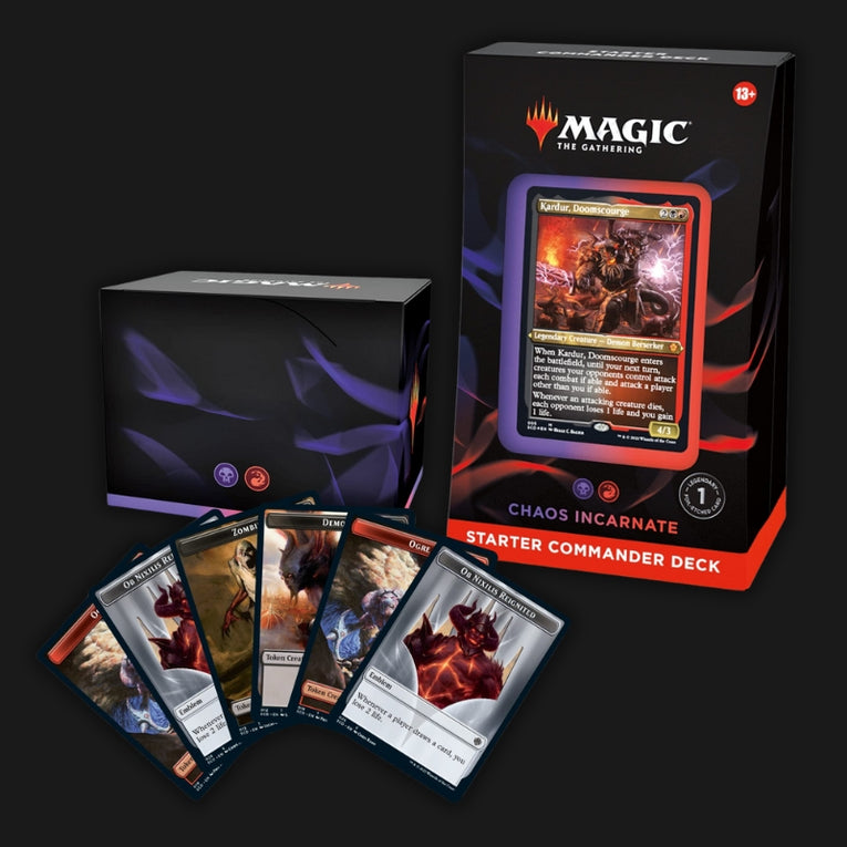 Magic The Gathering Chaos Incarnate Starter Commander Deck – 2022