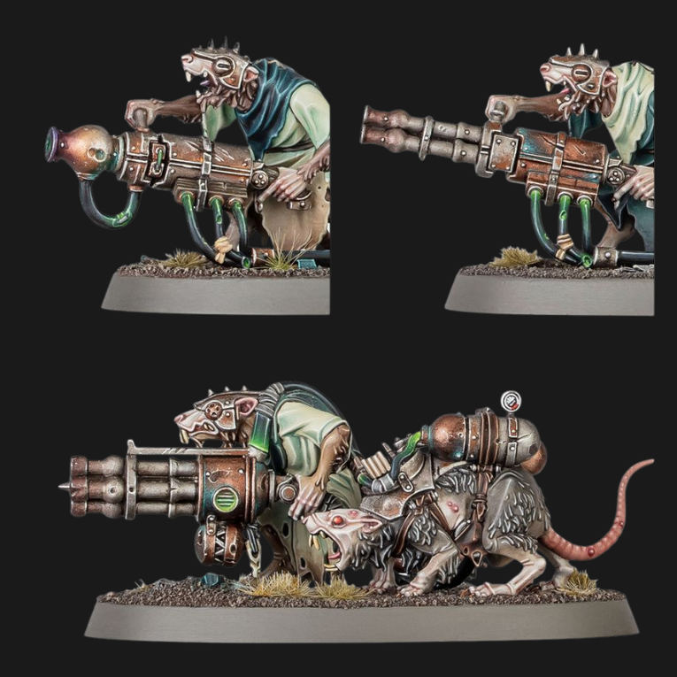 Skaven Warpspark Weapon Battery – Modular Artillery Teams Warhammer AoS