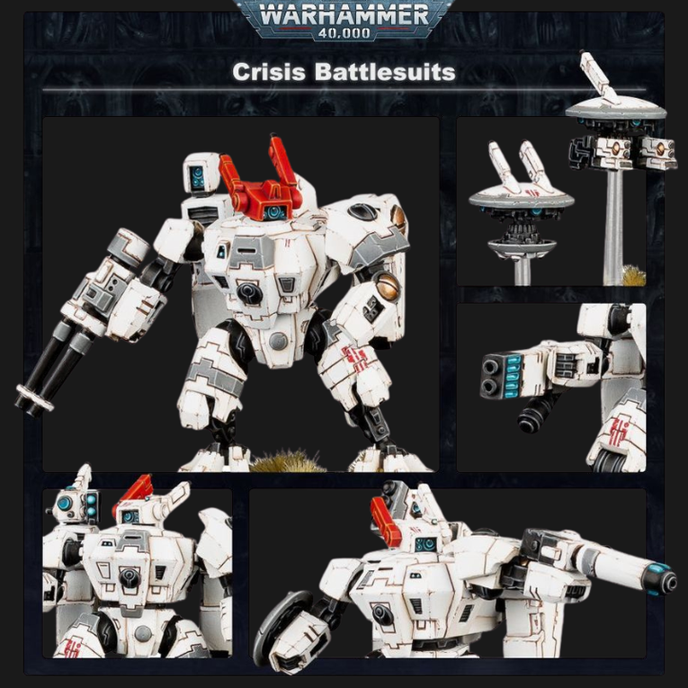 T'au Empire Crisis Battlesuits - Warhammer 40K