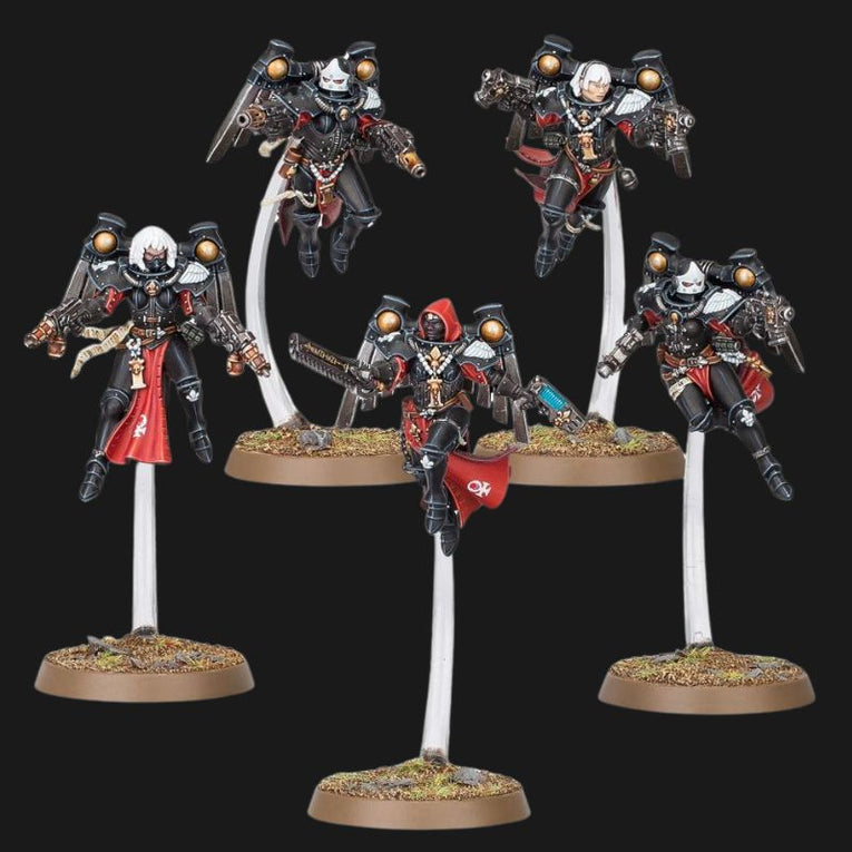 Adepta Sororitas Seraphim Squad – Elite Fast Attack Miniatures for Warhammer 40K