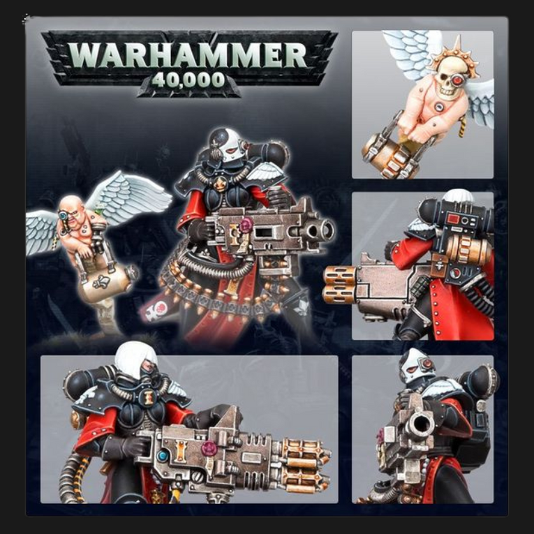 Warhammer 40K Adepta Sororitas Retributor Squad