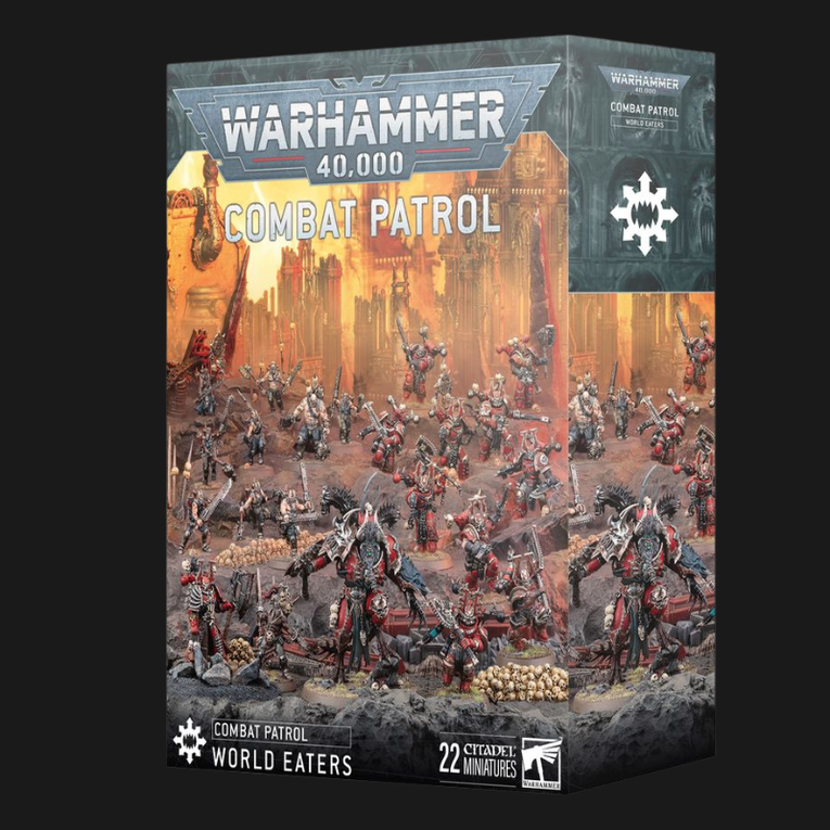 Combat Patrol World Eaters – Warhammer 40k Frenzied Reavers Starter Horde