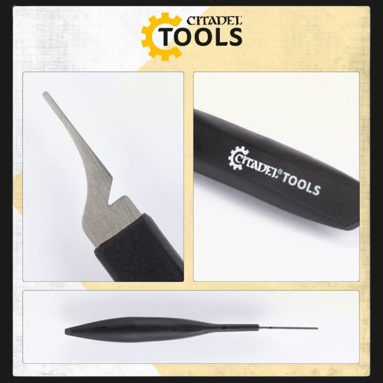 Citadel Tools Mouldline Remover – Precision Hobby Tool for Miniatures