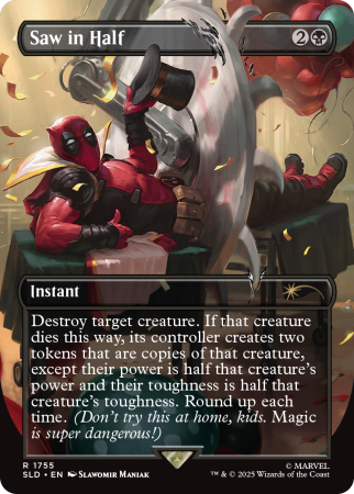 Secret Lair x Marvel's Deadpool | MTG Universes Beyond Drop NON FOIL