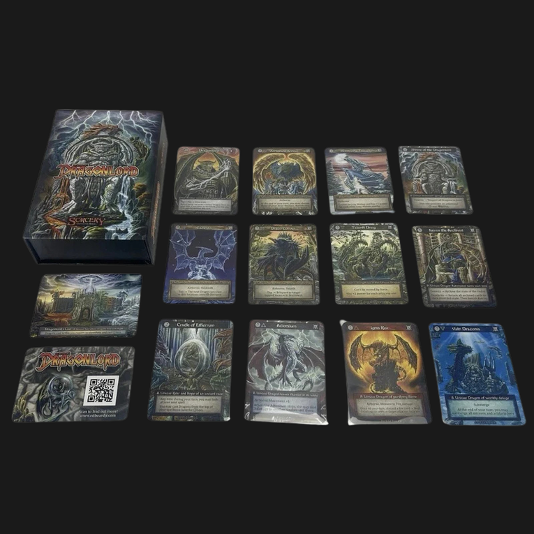 Sorcery TCG: Contested Realm Dragonlord Box – 14 Dragon Cards Set