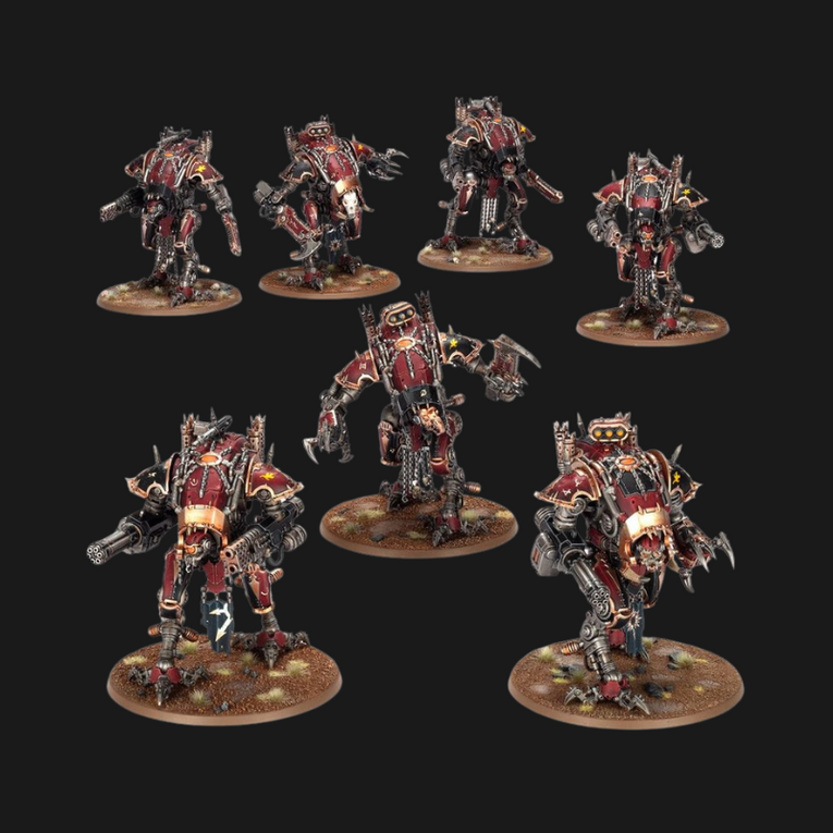 Chaos Knights Houndpack Lance Battleforce Warhammer 40K Army Set