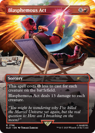 Secret Lair x Marvel's Deadpool | MTG Universes Beyond Drop NON FOIL