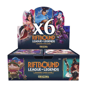 Riftbound LoL TCG Origins Sealed Case ( 6 Booster Box EN )