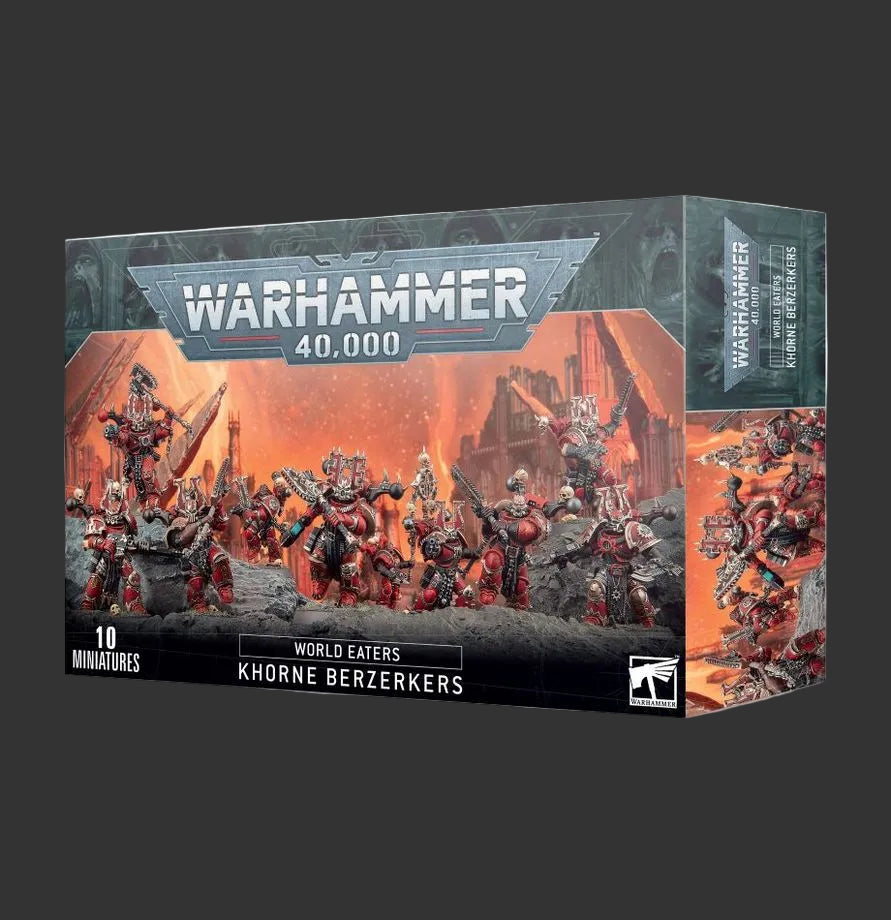 WORLD EATERS: KHORNE BERSERKERS Warhammer 40,000 Miniatures Box Set