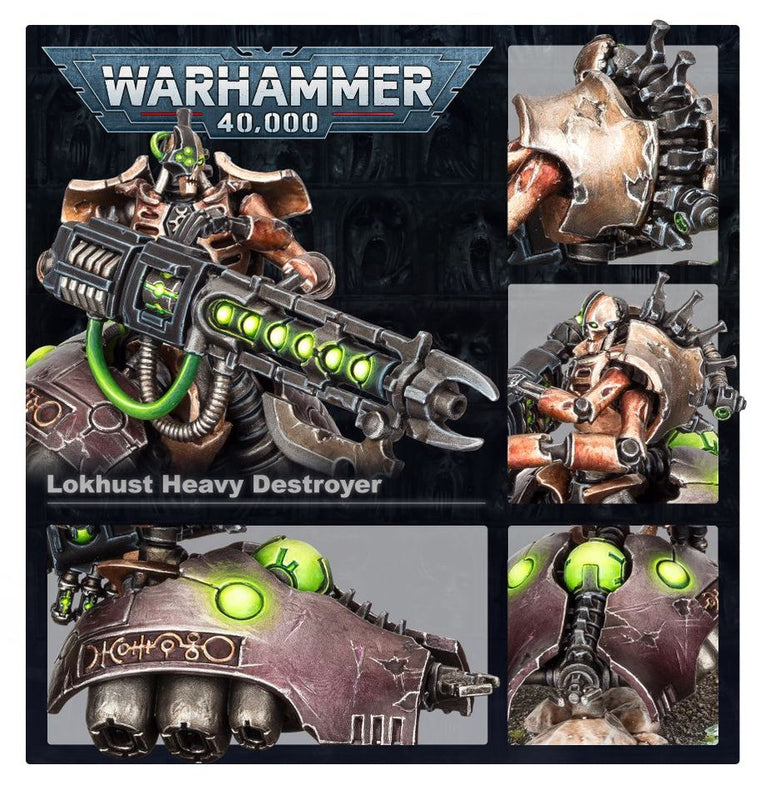 Necrons Lokhust Heavy Destroyer - Warhammer 40K: Unleash Destruction!