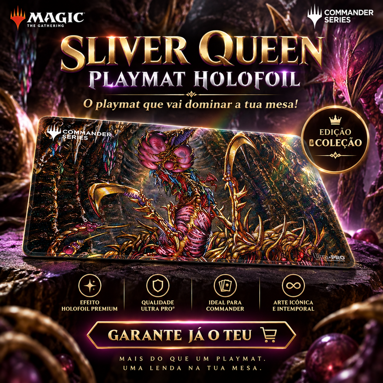 Ultra PRO MTG Sliver Queen Holofoil Playmat Commander Series 6