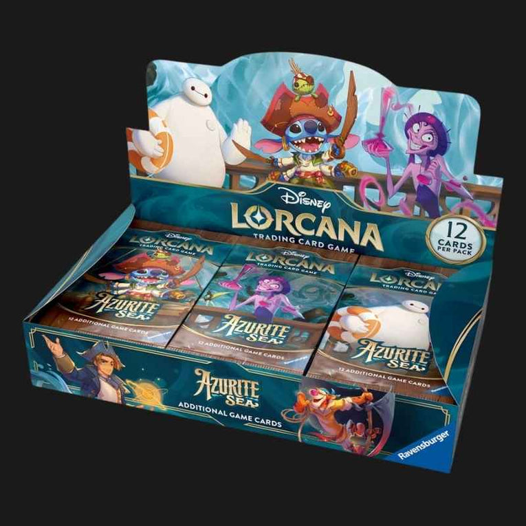 Disney Lorcana: Azurite Sea Booster Display (24 Packs) - EN