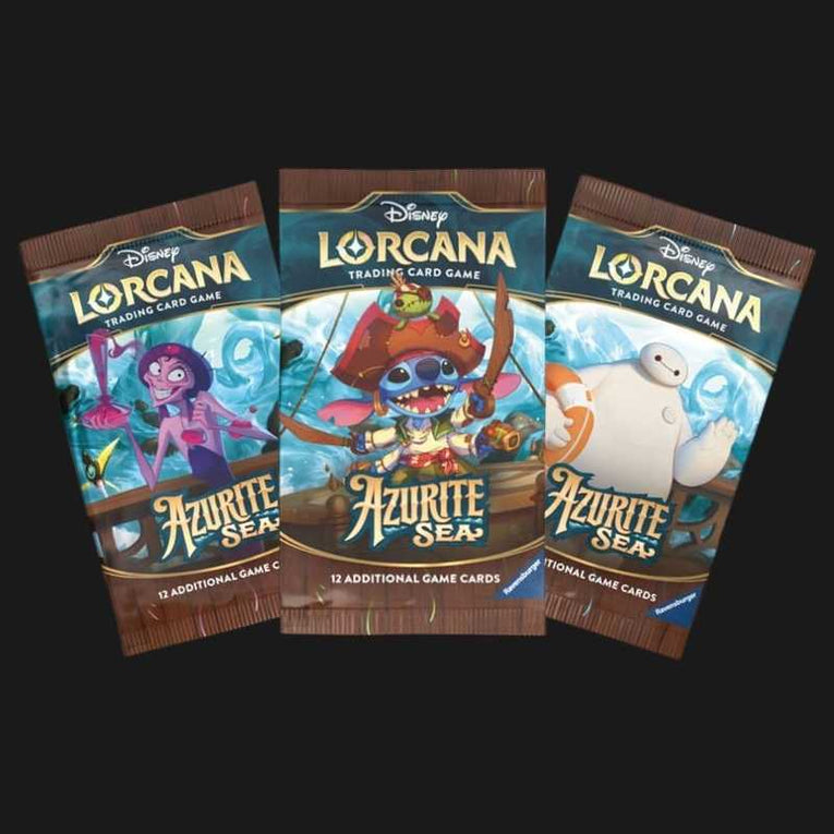 Disney Lorcana: Azurite Sea Booster Display (24 Packs) - EN