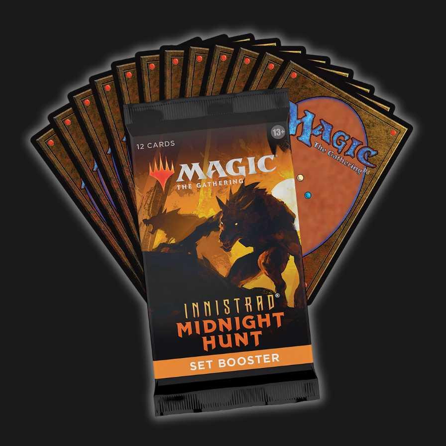 Innistrad Midnight Hunt Set Booster Pack - Magic the Gathering Ventura Games Innistrad Midnight Hunt Set Booster Pack - Magic the Gathering Ventura Games