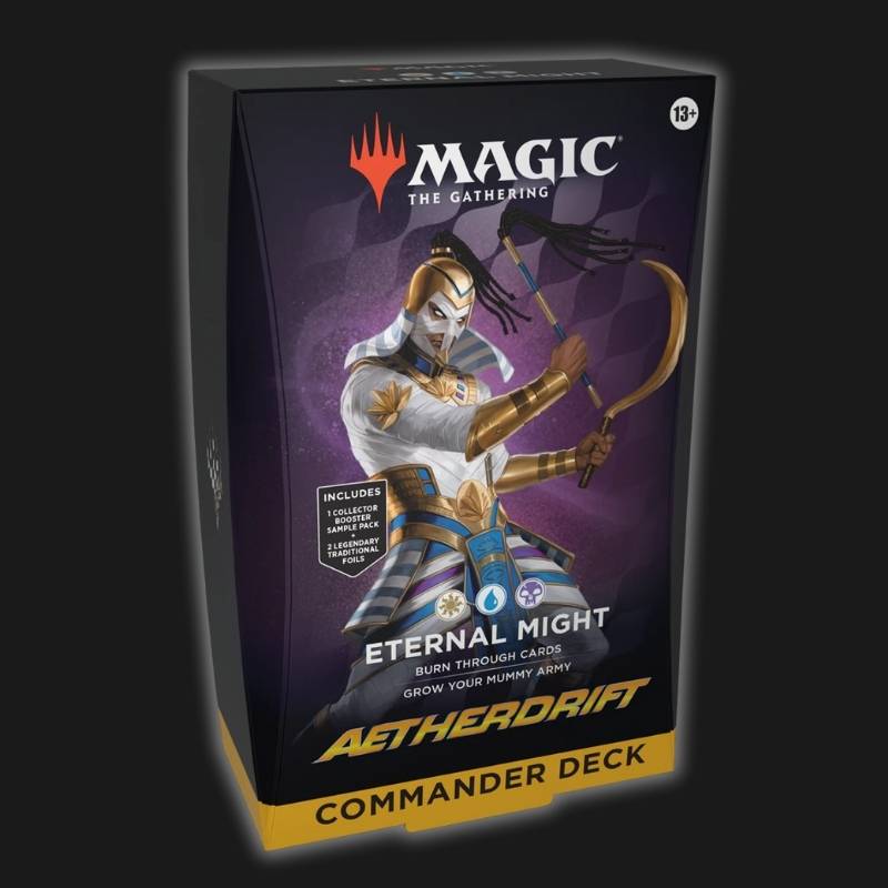 永劫なる力　Eternal Might Commander Deck Amazon.com: Magic The Gathering Aetherdrift Commander Deck