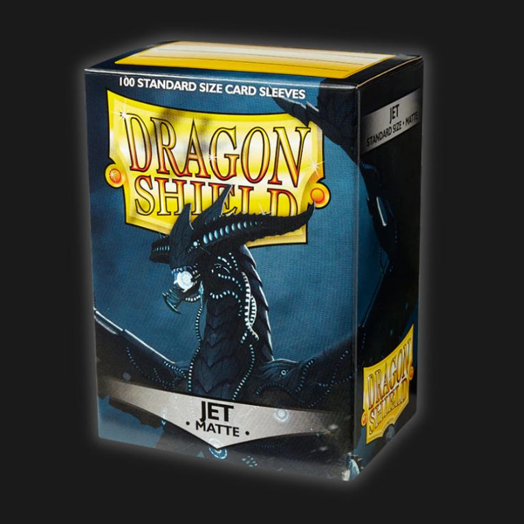 Dragon Shield Sleeves - Matte Jet (100 Sleeves)