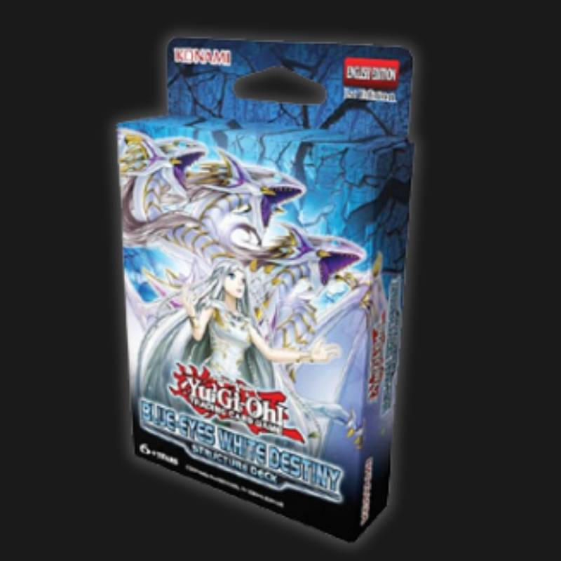Japanese Size Cards Deck Yu-Gi-Oh! Structure Deck: Blue-Eyes White Destiny   Factory Sealed English TCG Deck Yugioh Structure Deck