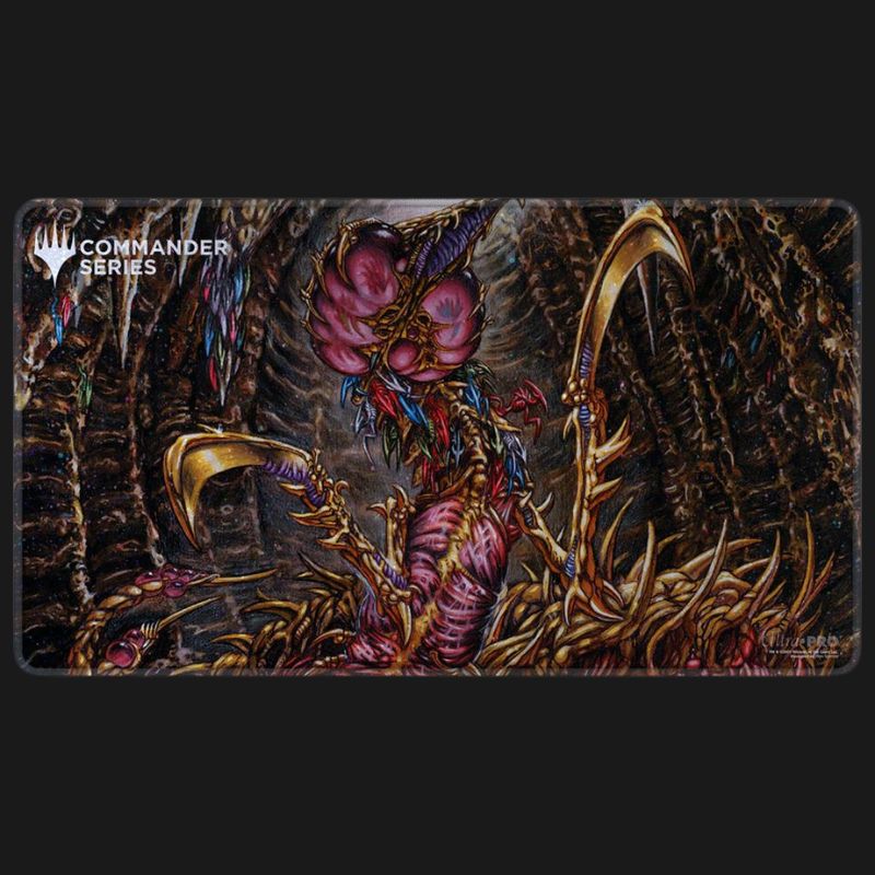 MTG Sliver Queen Holofoil Playmat - UP Commander Series Release 6 Ventura Games MTG Sliver Queen Holofoil Playmat - UP Commander Series Release 6 Ventura Games