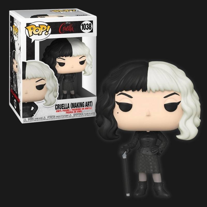 Funko Pop! Disney - Cruella (fazendo arte)