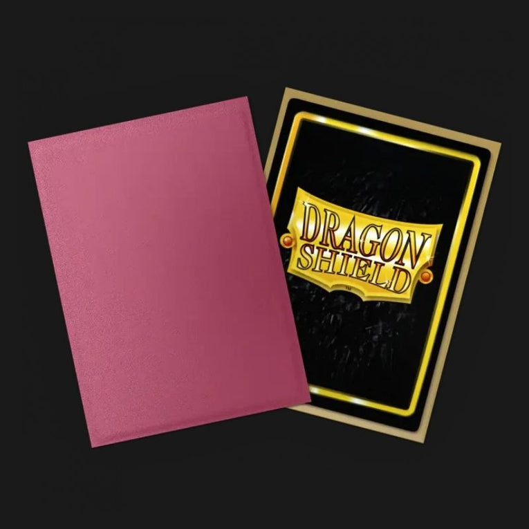 Red/Gold - Dragon Shield Standard Matte Dual Sleeves Special Edition - 100 pcs