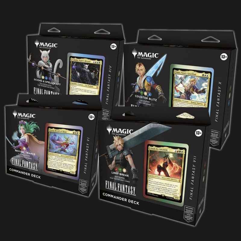 Final Fantasy Commander Deck Set - MTG Magic: The Gathering