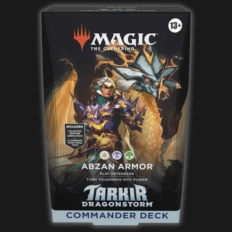 Tarkir Dragonstorm Abzan Armor Commander Deck | MTG Magic: The Gathering