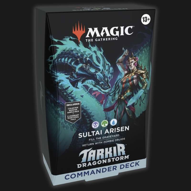 Tarkir Dragonstorm Sultai Arisen Commander Deck | MTG Magic: The Gathe Ventura Games Tarkir Dragonstorm Sultai Arisen Commander Deck | MTG Magic: The Gathe Ventura Games
