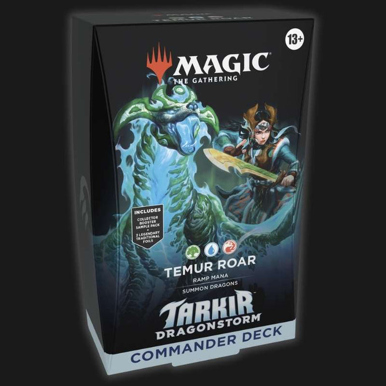 Tarkir Dragonstorm Temur Roar Commander Deck | MTG Magic: The Gathering