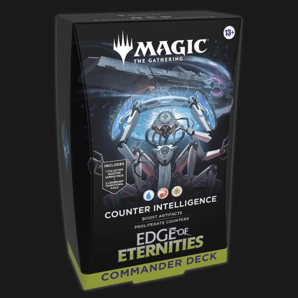 Edge of Eternities Counter Intelligence Commander Deck | MTG Magic: Th Ventura Games Edge of Eternities Counter Intelligence Commander Deck | MTG Magic: Th Ventura Games