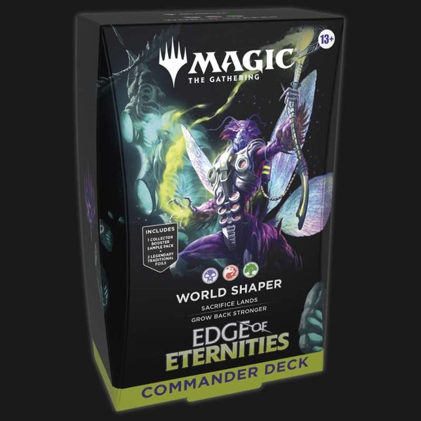 mtg edge of eternities commander deck world shaper Edge of Eternities World Shaper Commander Deck